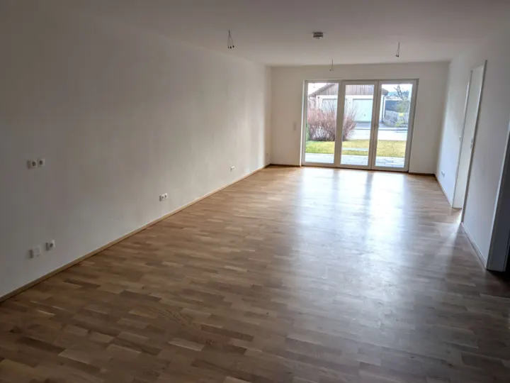 Moderne 2-Zimmer-Erdgeschosswohnung mit Terrasse & Garten in Tannheim
